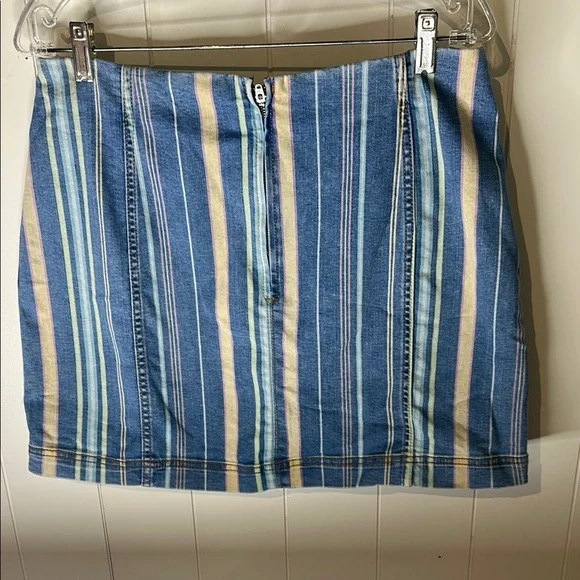 Wild Fable Multicolor Striped Pencil Skirt - Picture 3 of 4